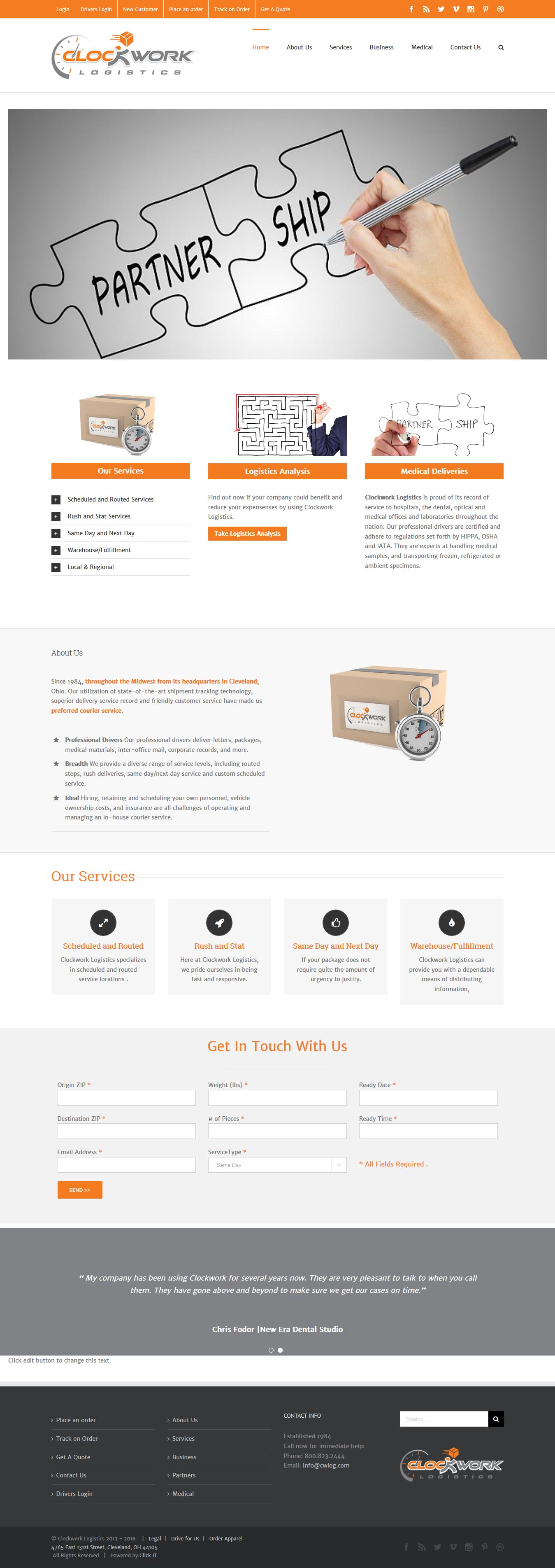 Clockwork Logistics