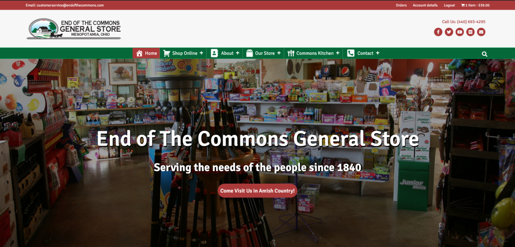 End of The Commons General Store