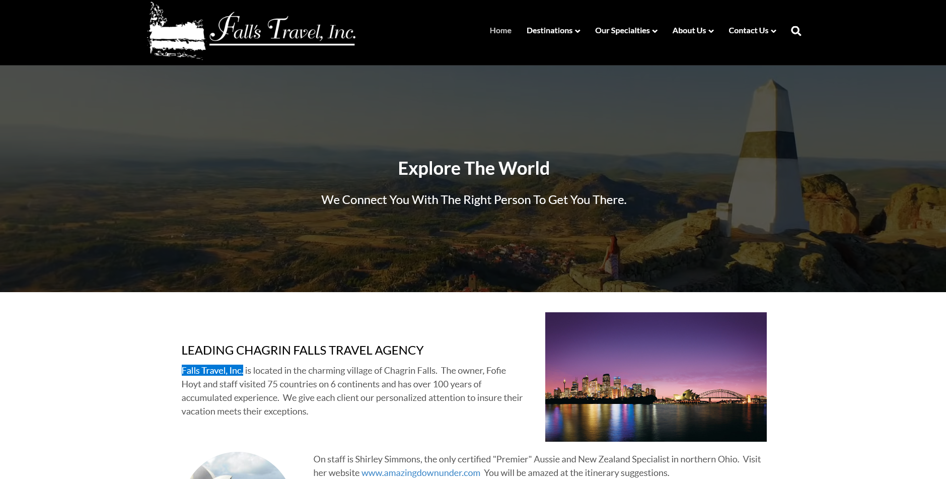 Falls Travel, Inc.